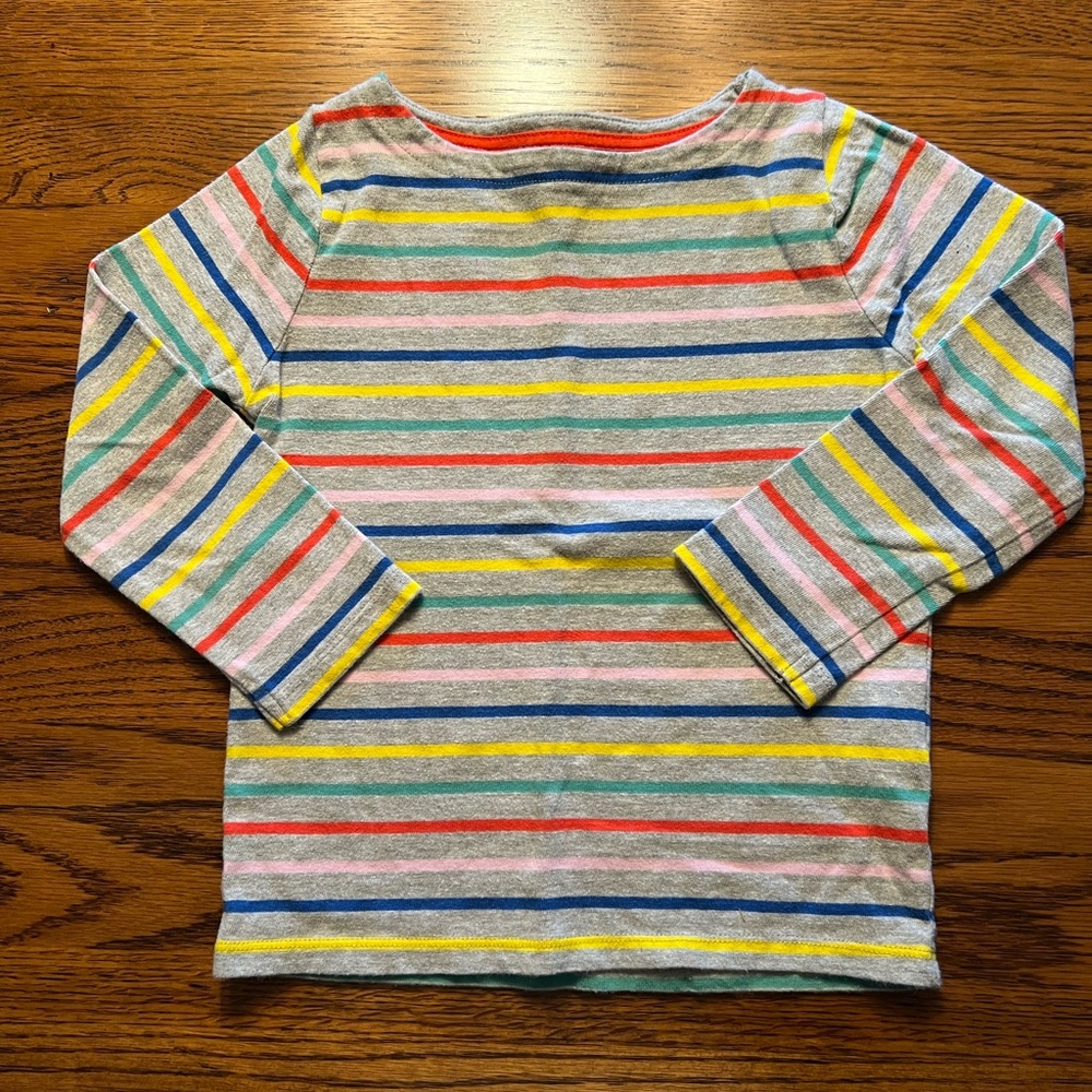 Boden Colorful Striped Tee